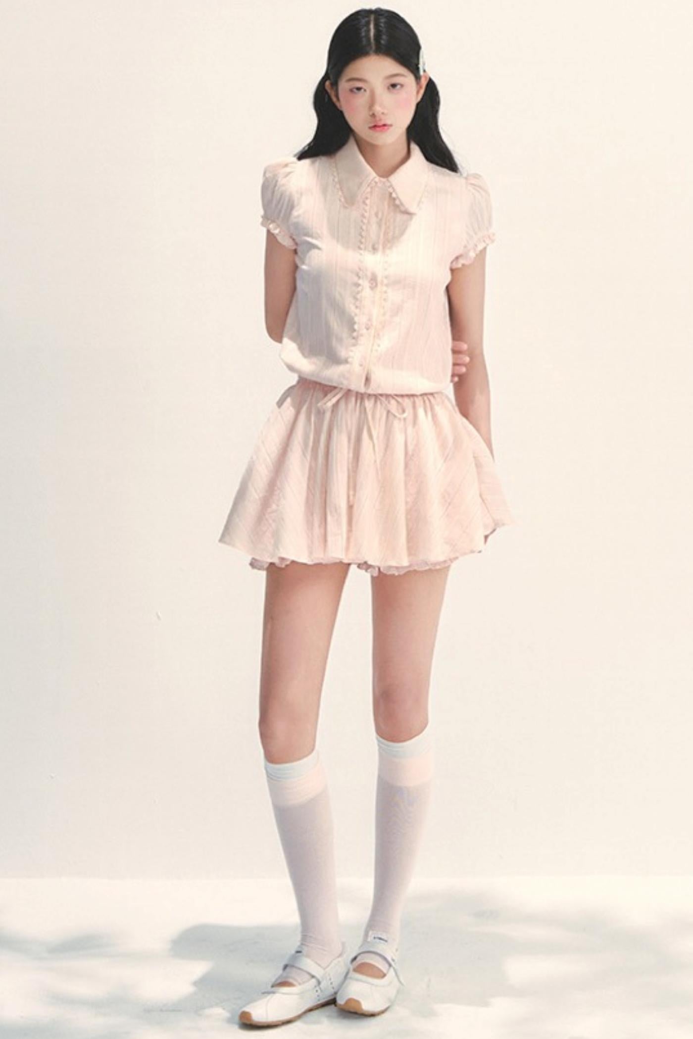 Vintage Pink Summer Dress