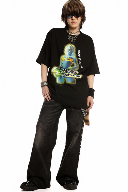 American Hip Hop Trend Loose T-Shirt