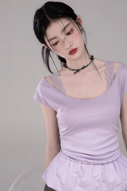 Silk Tomato Mist Top