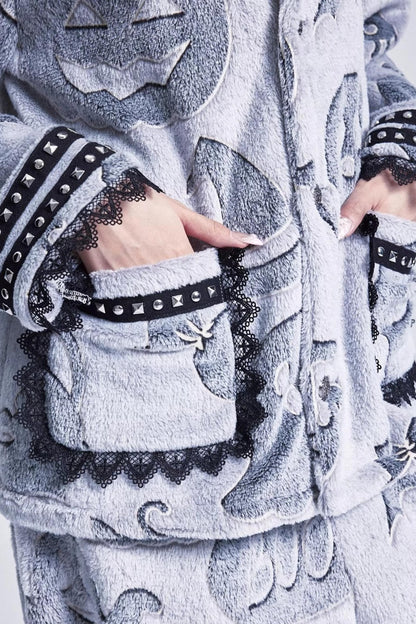 Double-Sided Velvet Pajama Set