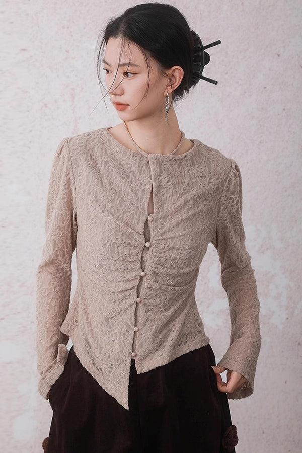 Strap Texture T-Shirt