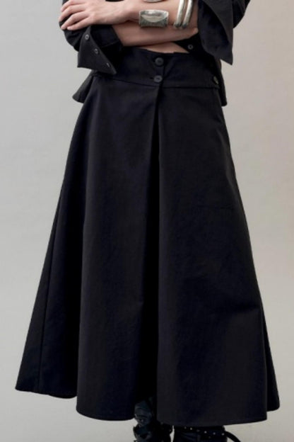 Chic Waist Deconstructed Skirt