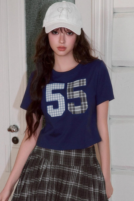 New Retro Digital Short Sleeve T-Shirt