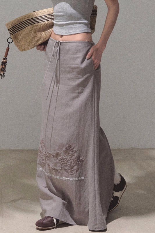 Lyocell Linen Skirt