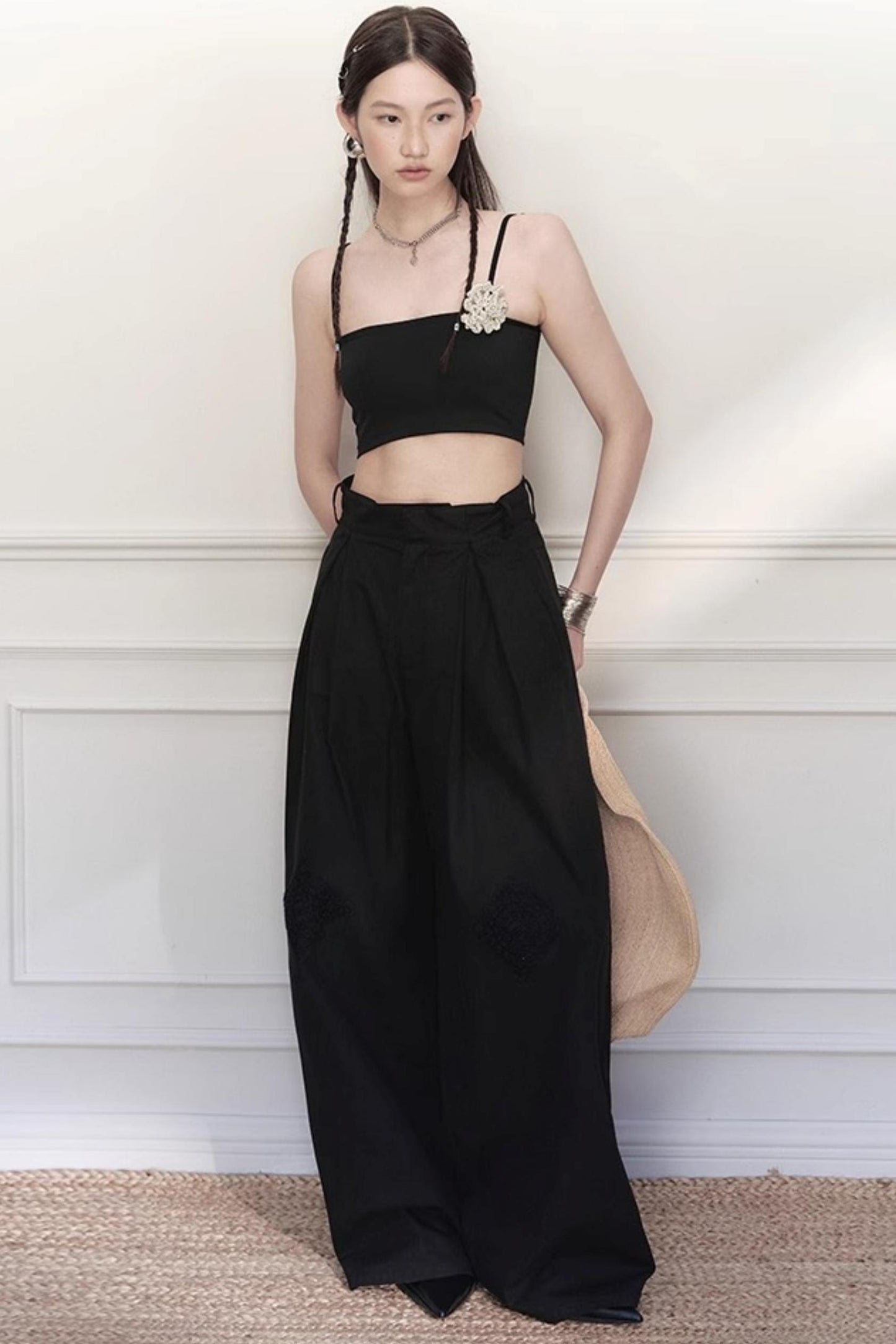 Garden Crochet Pants