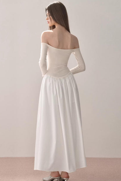 One-Shoulder Rhinestone Dress