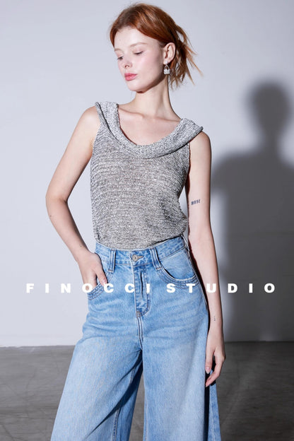 Natural Breathable Knitted Top