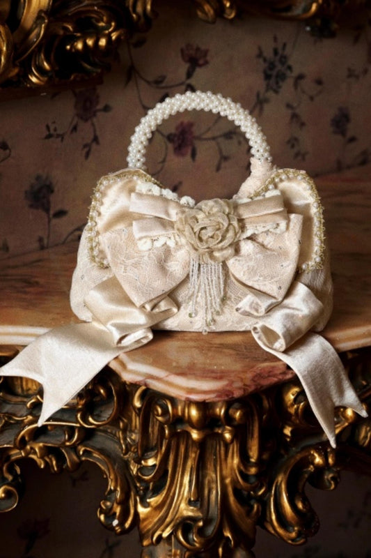 Slavic Satin Bow Handbag