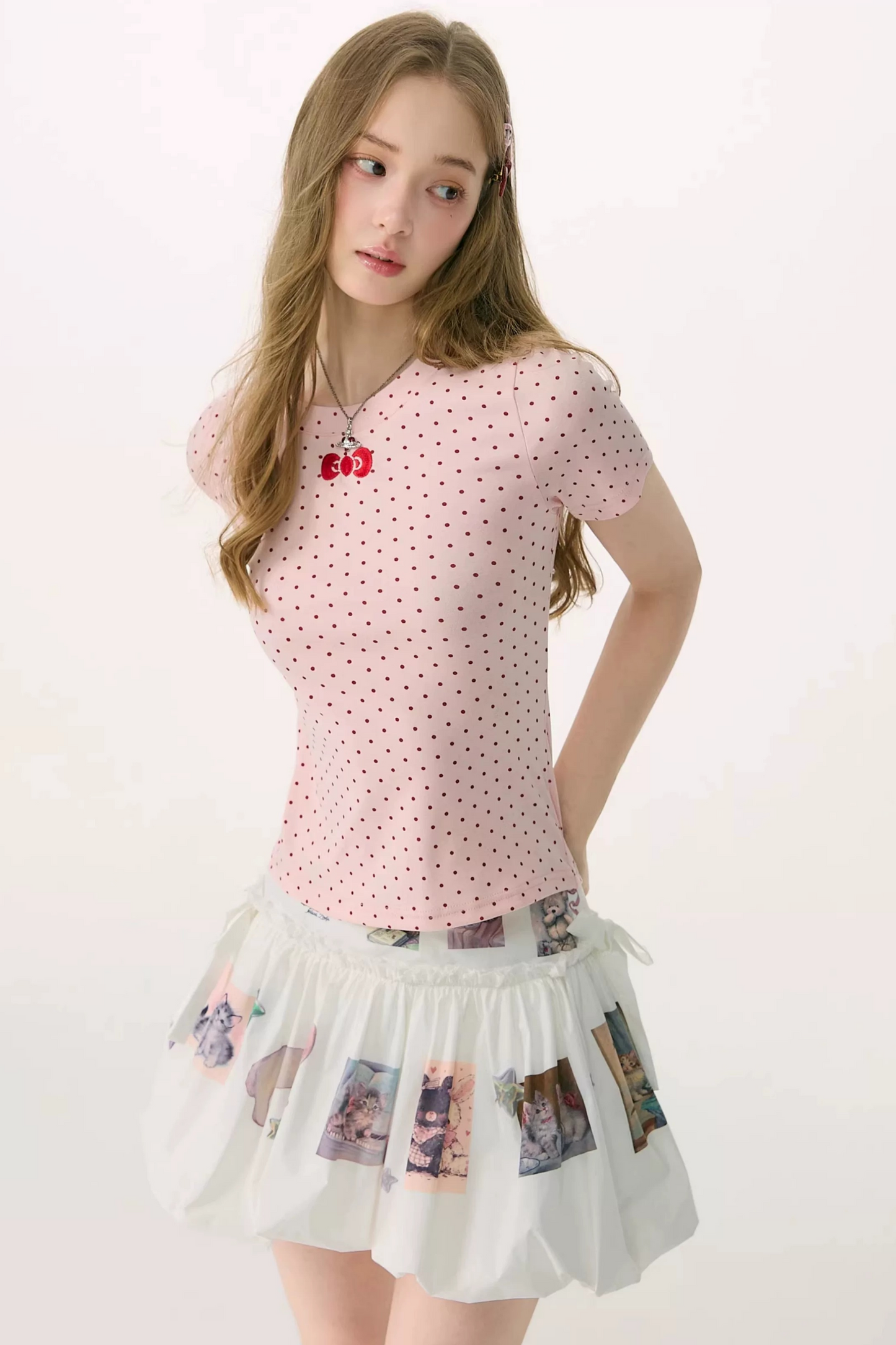 Sweet Polka Dot Top