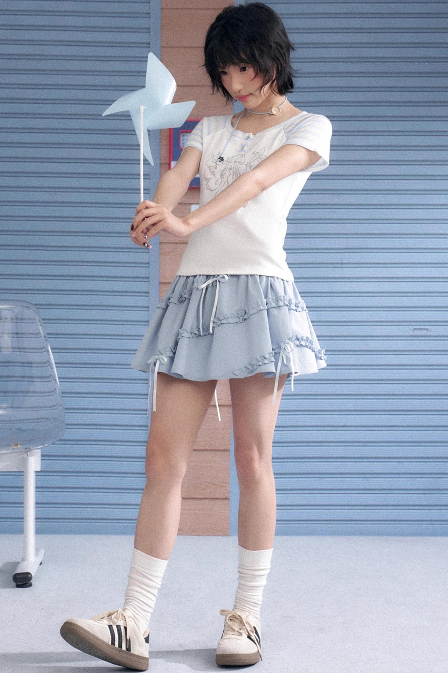 Oceanic Spirit Patchwork Tee