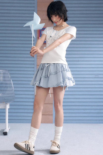 Oceanic Spirit Patchwork Tee