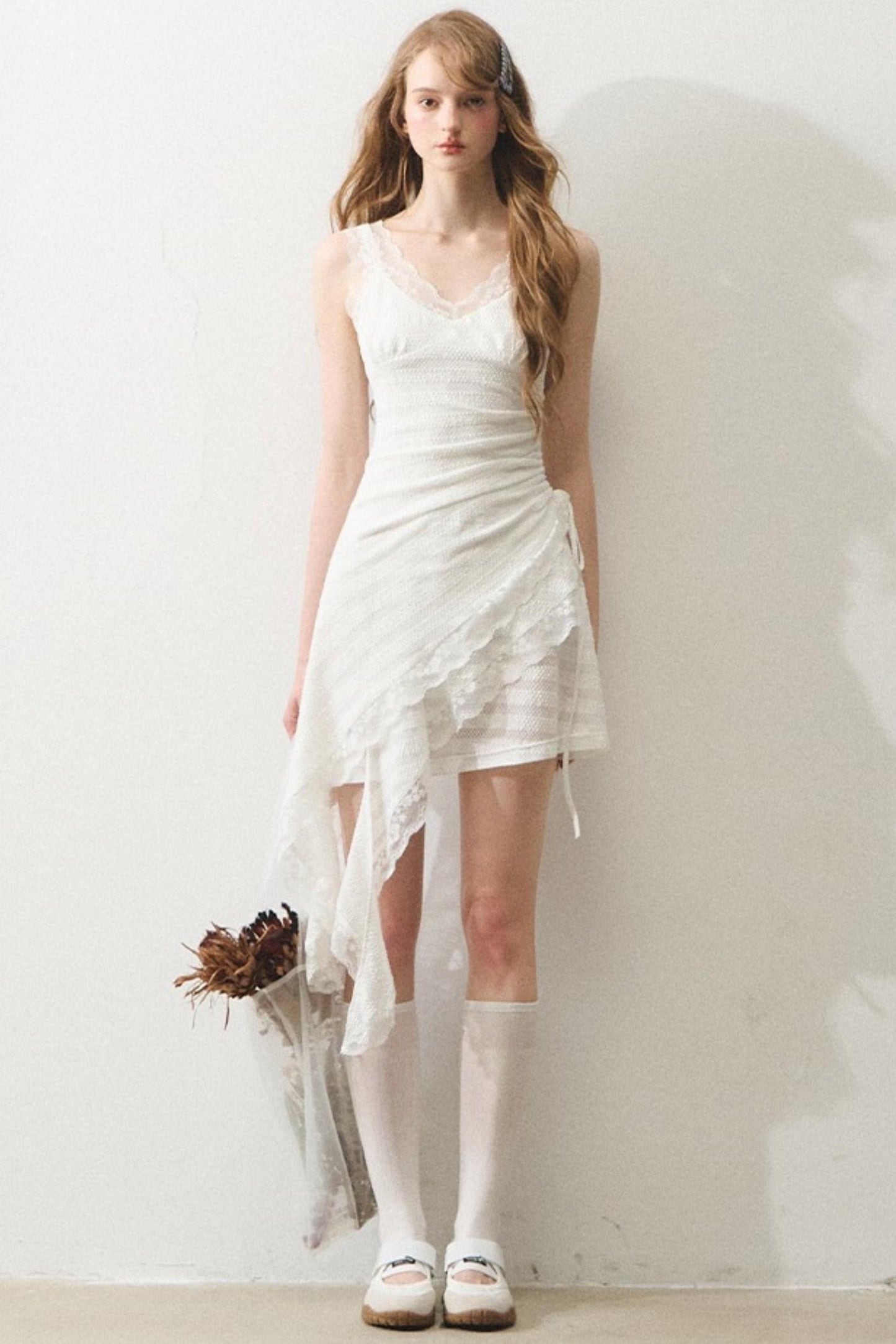 French Mint Sweater Touch Sundress Set-Up