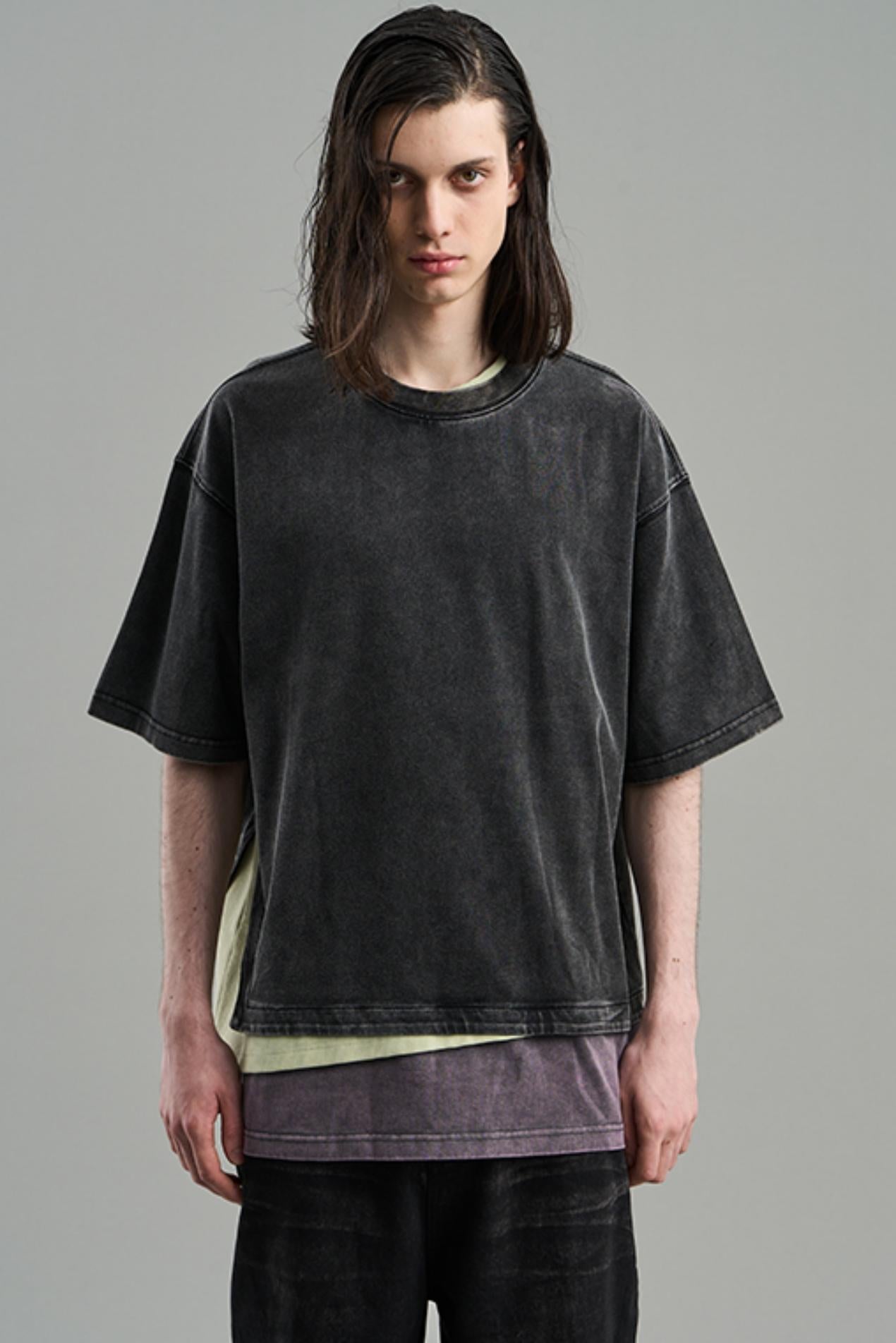 Layered Colorblock Tee