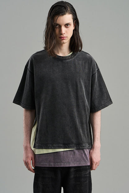 Layered Colorblock Tee