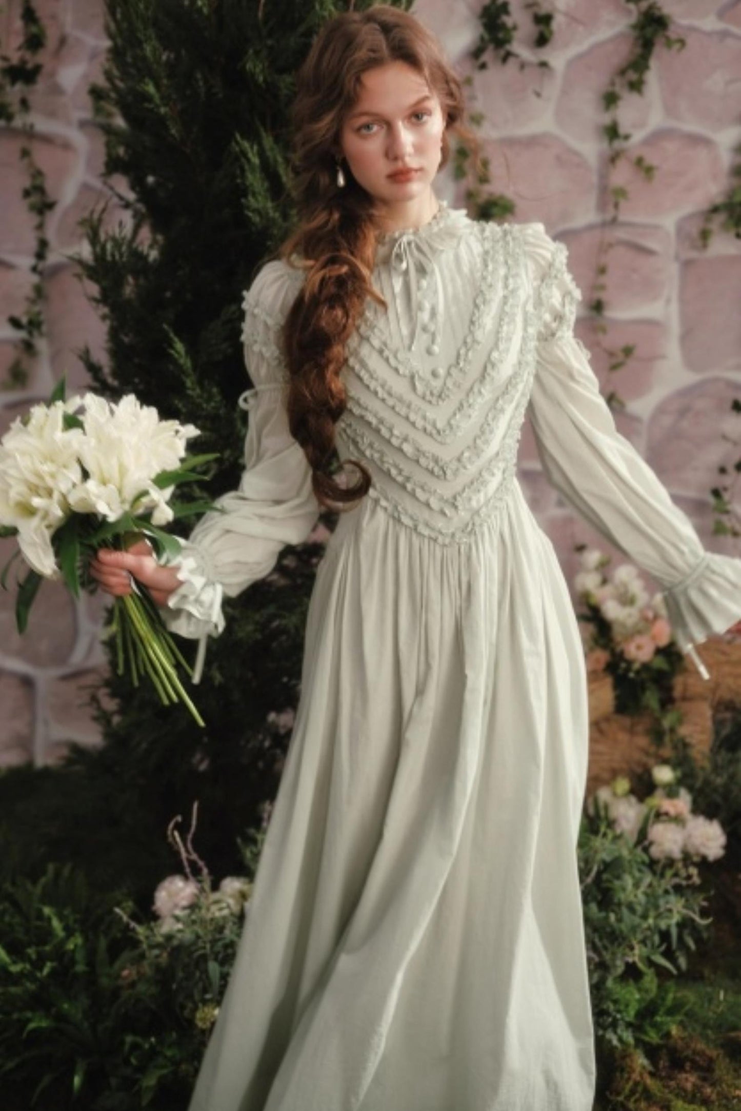 Whispering Forest Lace Dress