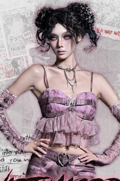 Punk Style Sling Top