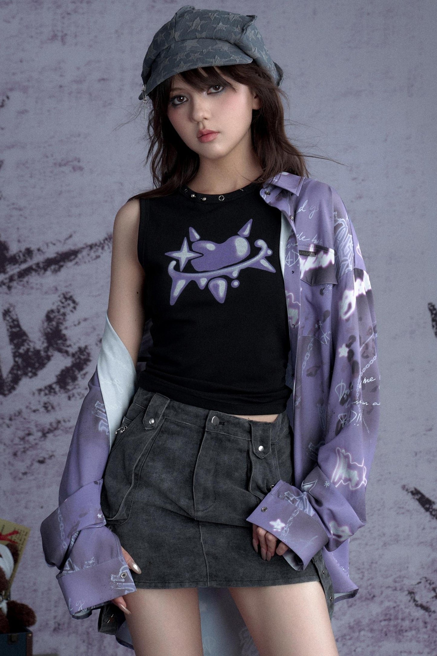 Girly Super Heavy Denim Skirt