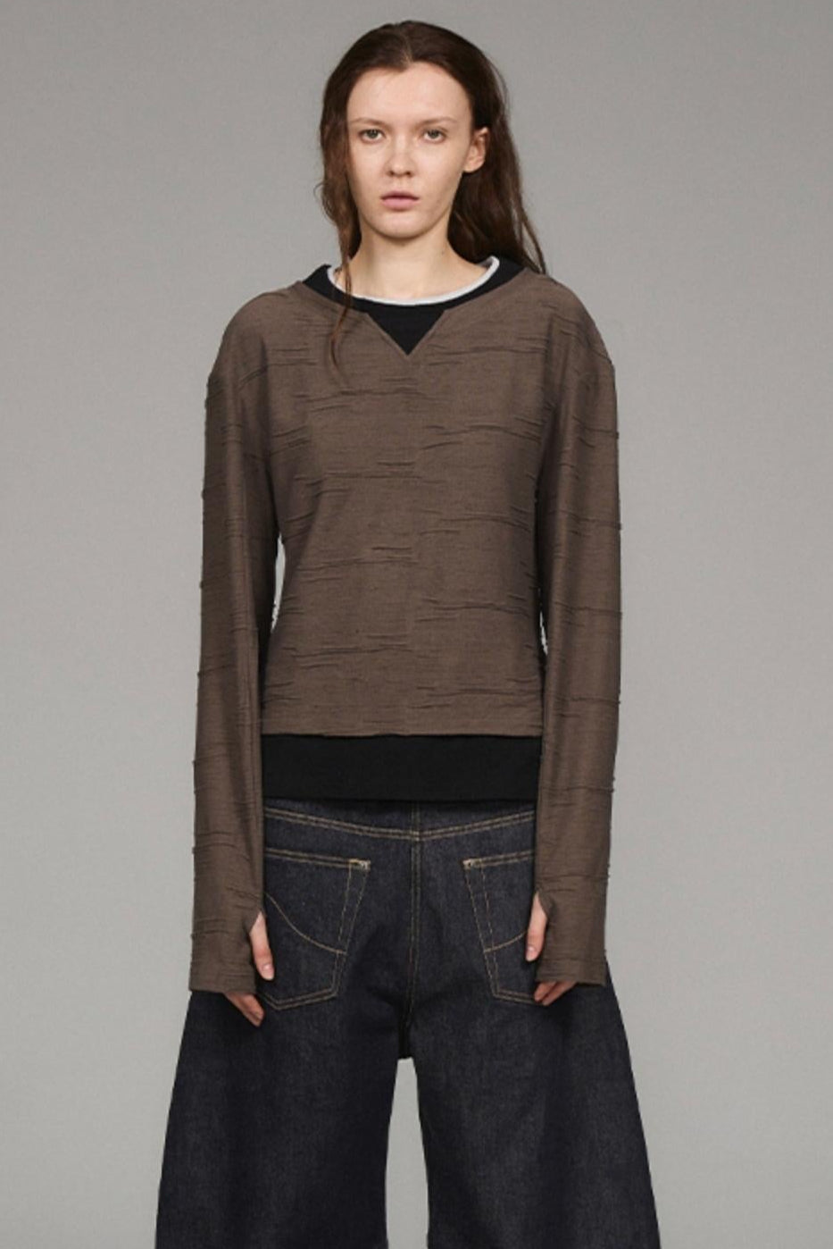 Multi-layer Skin Fit T-Shirt