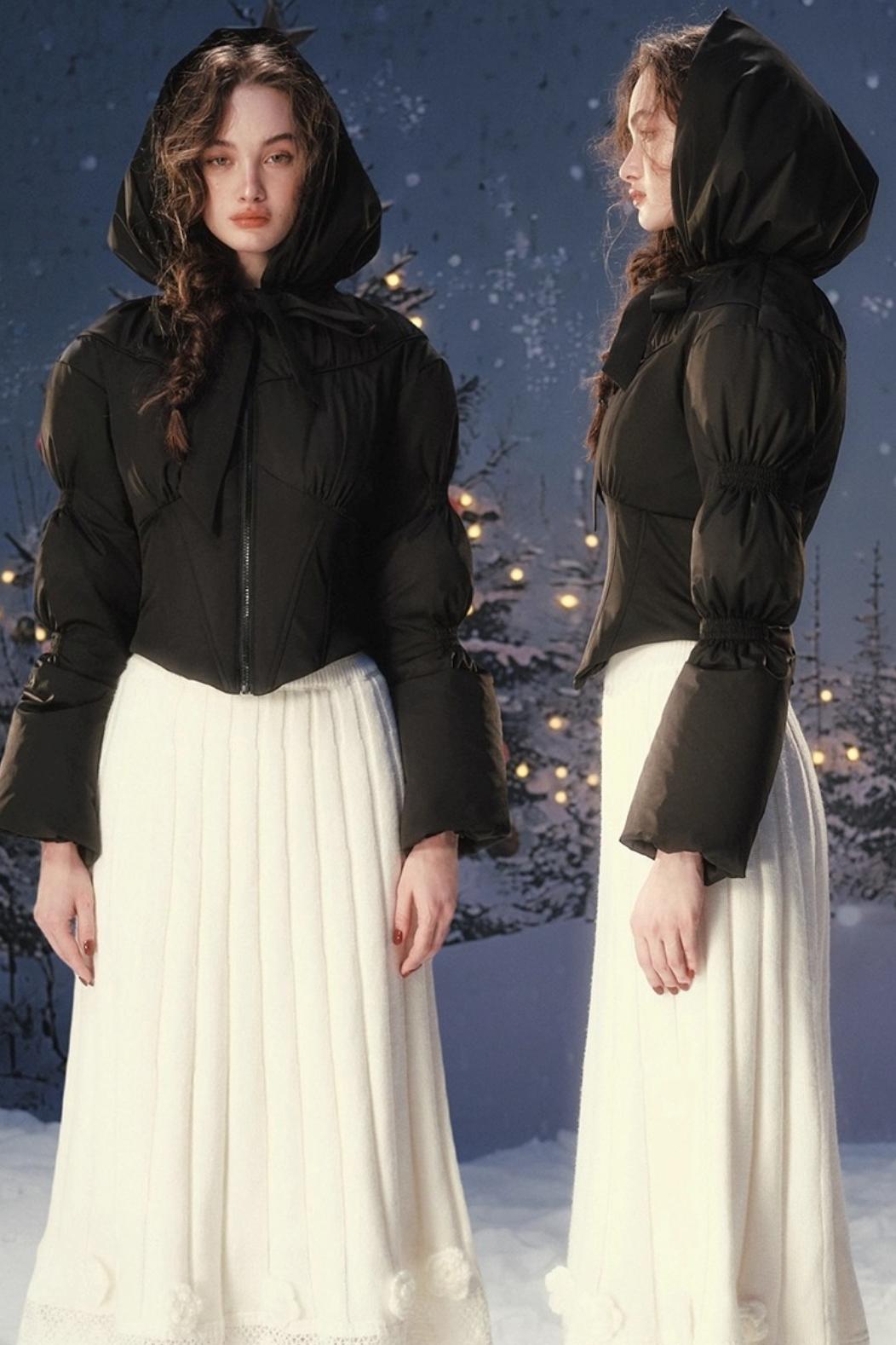 French-Style Design Winter Jacket