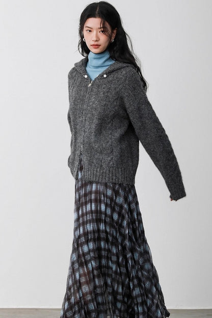 Haze Blue Two-Piece Sweater