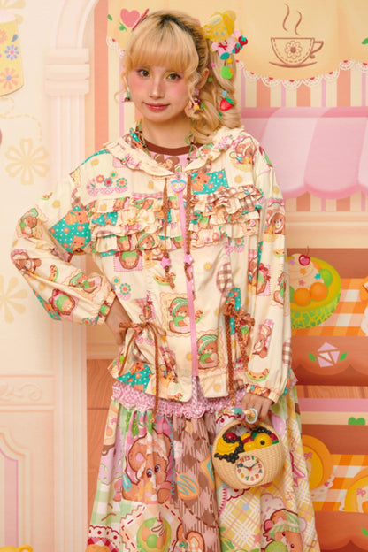 Patchwork Hooded UV Protection Jacket