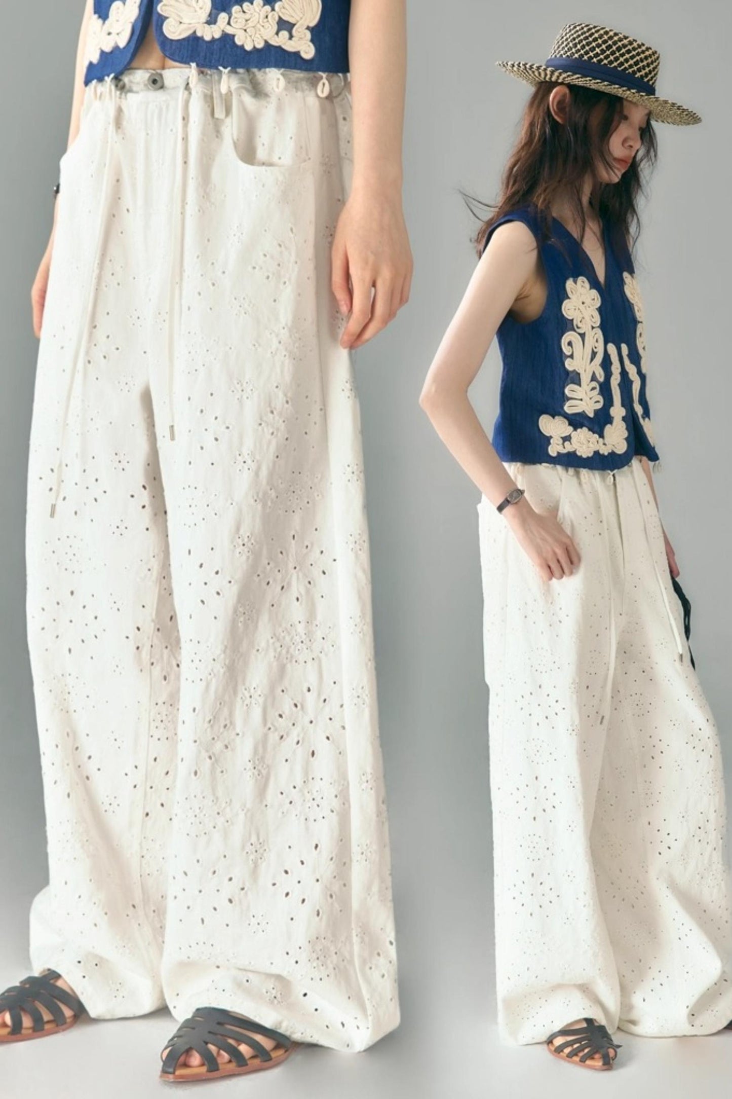 Ethereal Wide-Leg Jeans