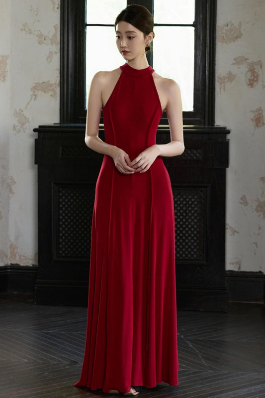 Pink Hollow A-line Dress