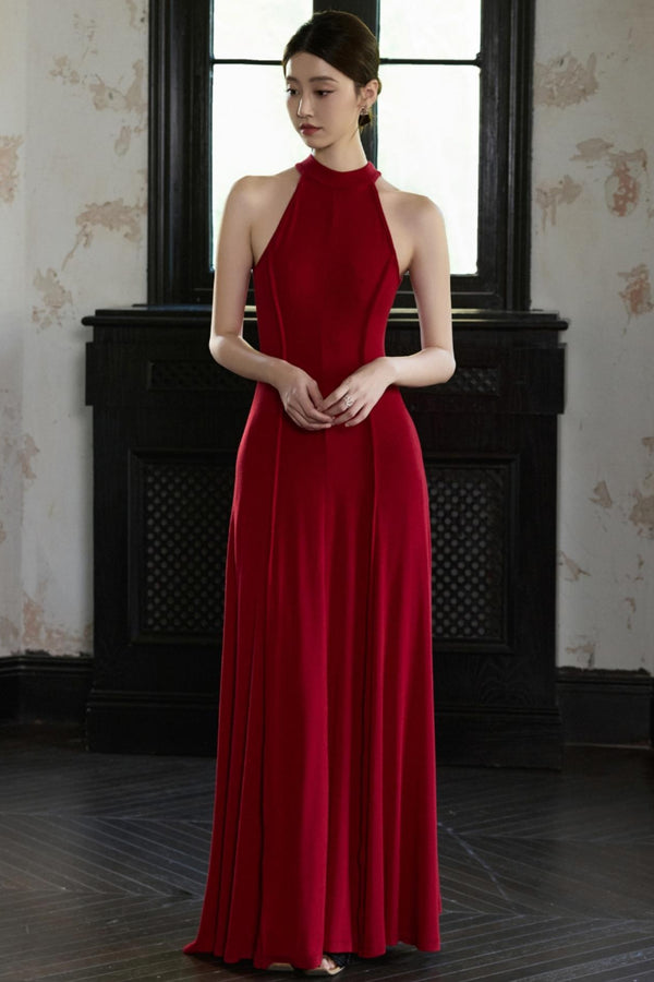 Pink Hollow A-line Dress