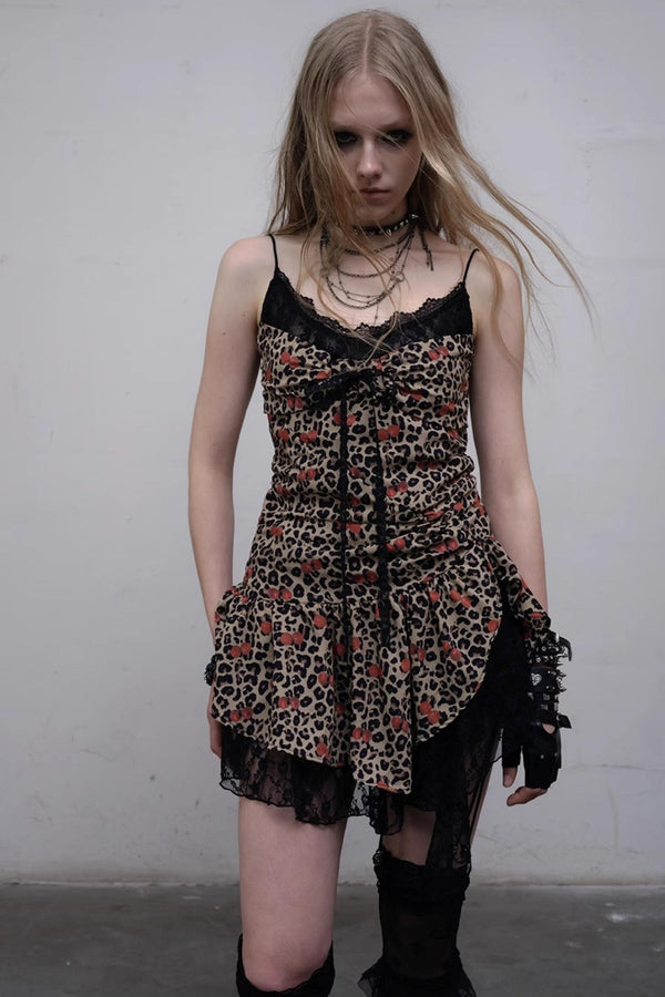 Heart Lace Camisole Dress