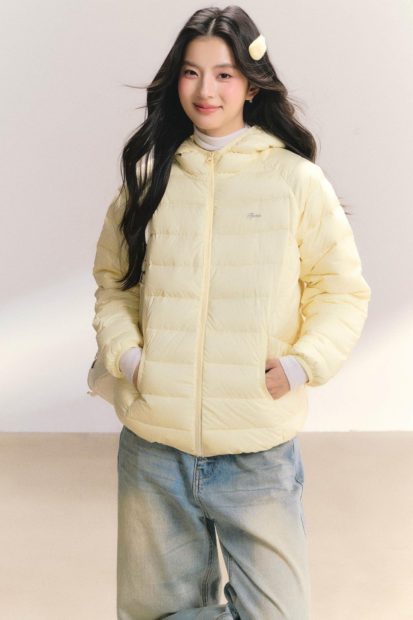 Water Moon Sand Hooded Jacket