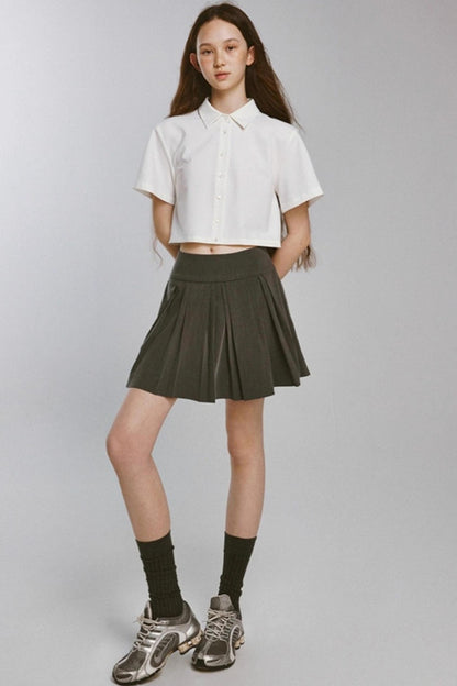 Crazy Nerd Pleated Dress