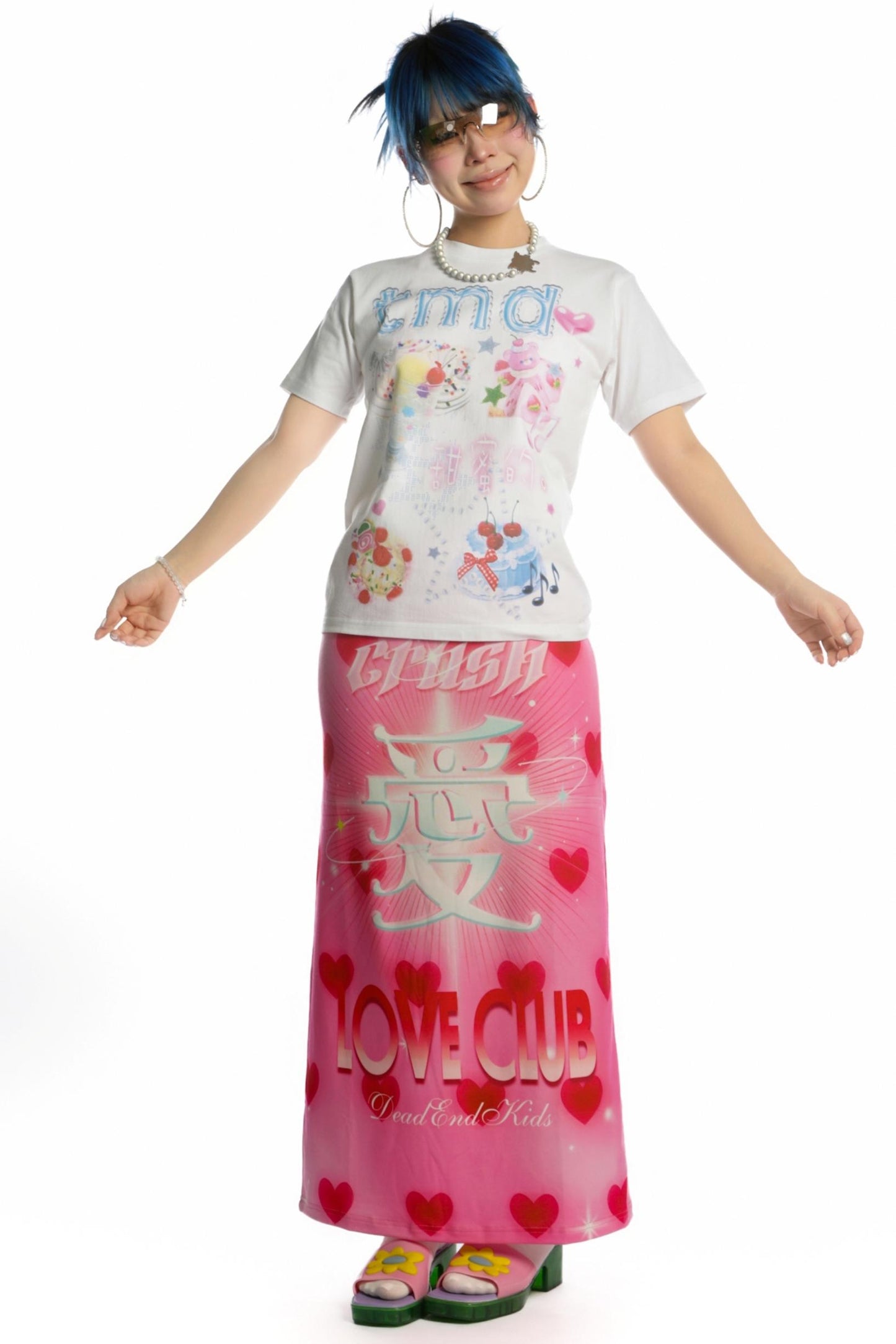 Sweet Cotton Shoulder T-Shirt