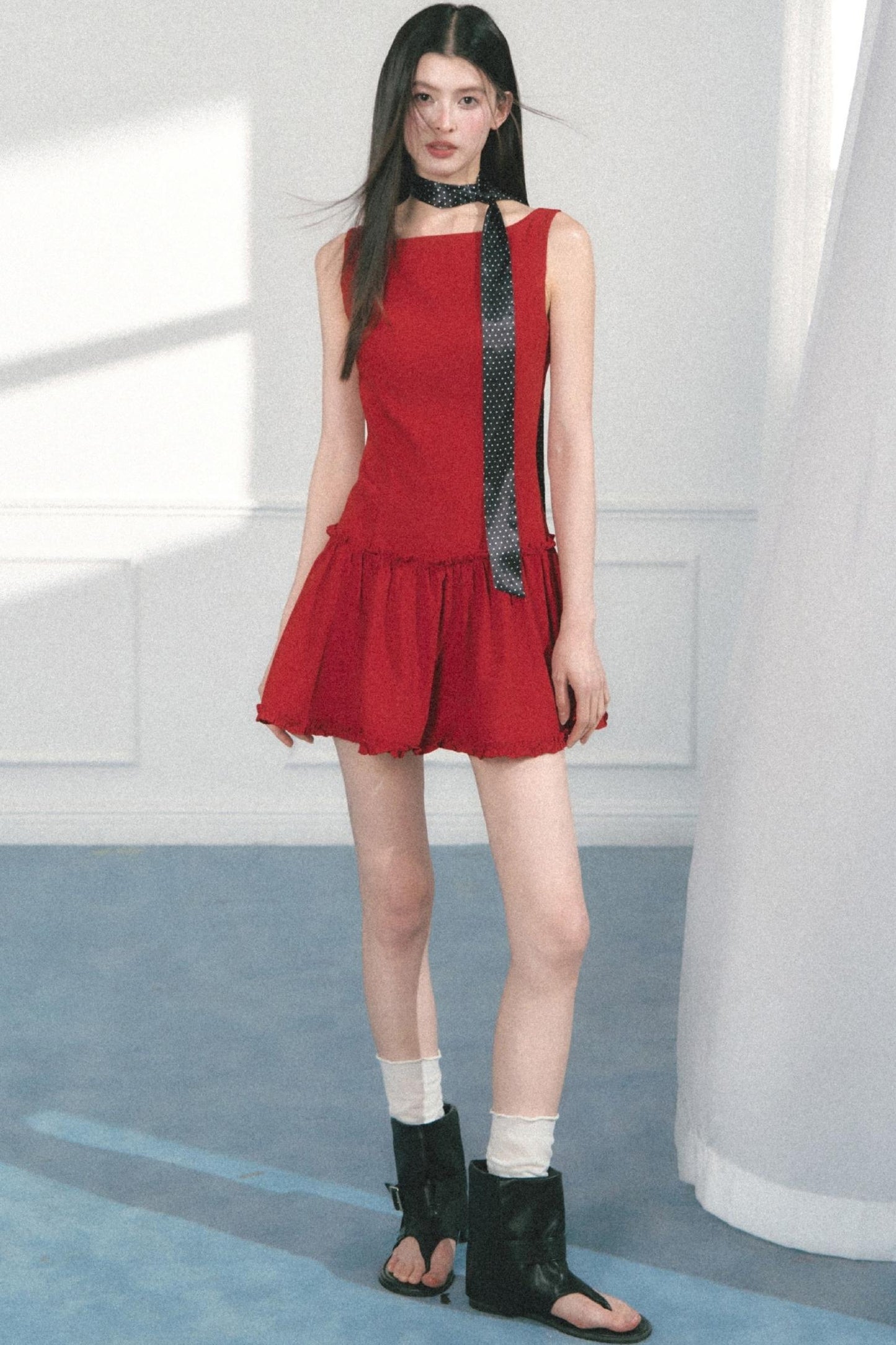 Salt Tea Ribbon Scarf