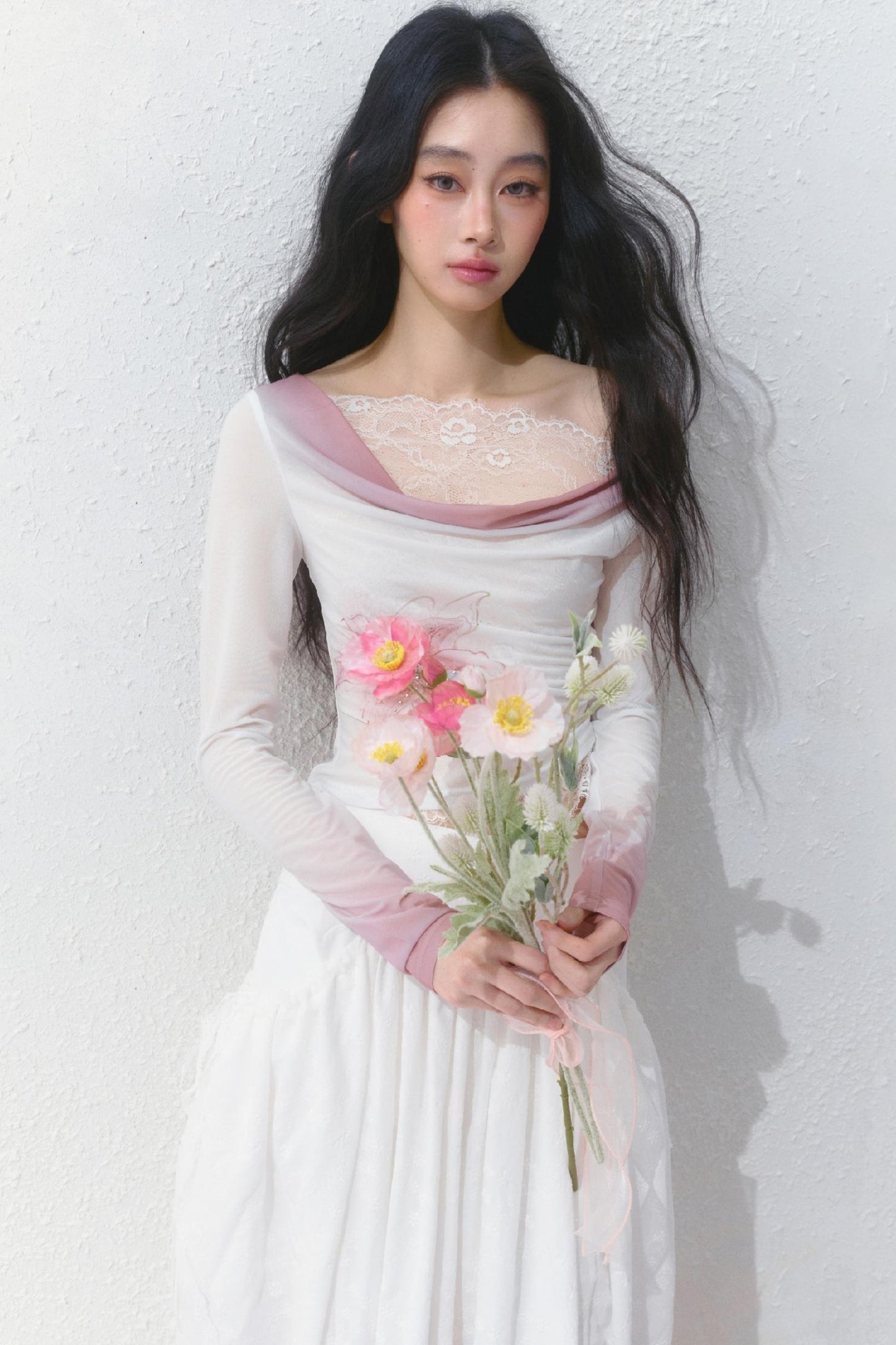 Romantic Lace Patchwork Tee