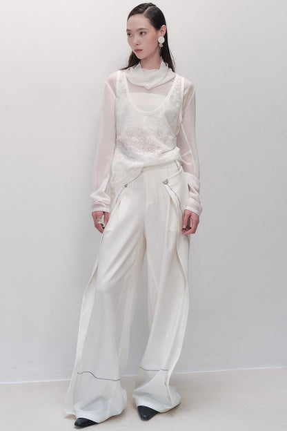 Lace Sleeveless Vest