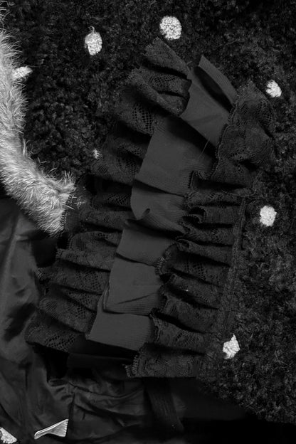 Original Design Cat Ear Plush Short Coat