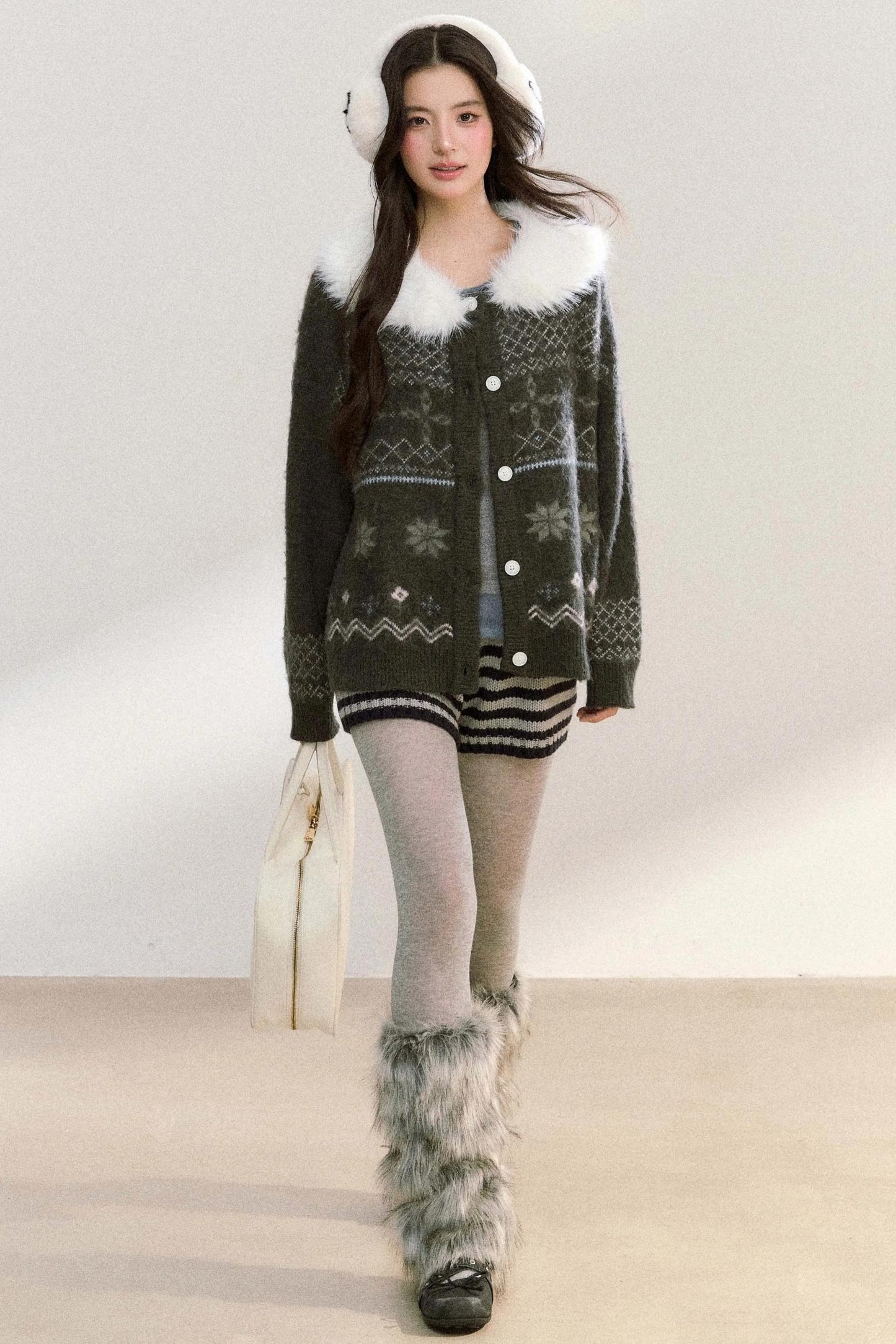 Detachable Knitted Sweater Jacket