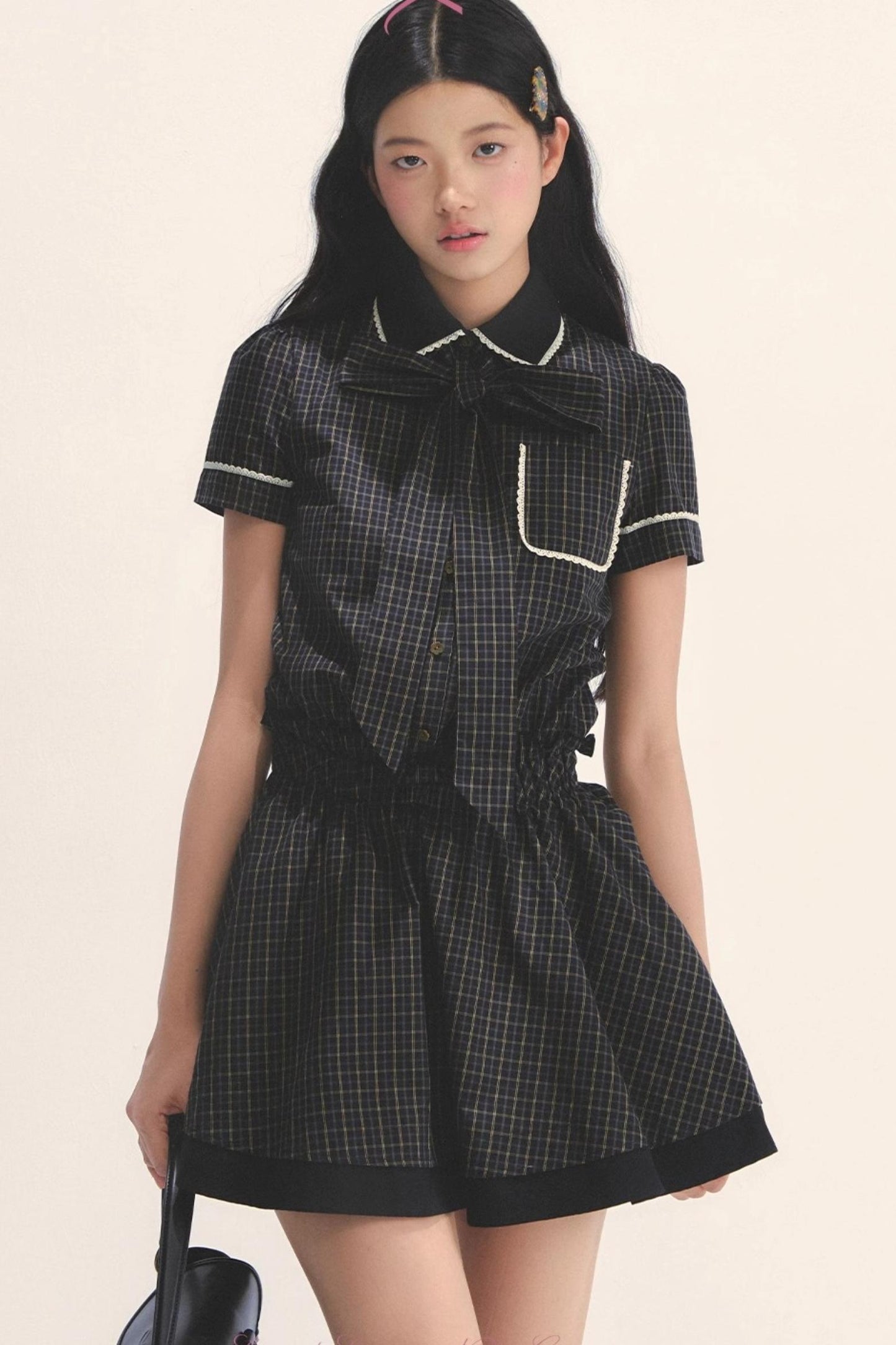 Vintage Plaid Dress