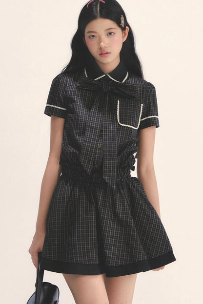 Vintage Plaid Dress