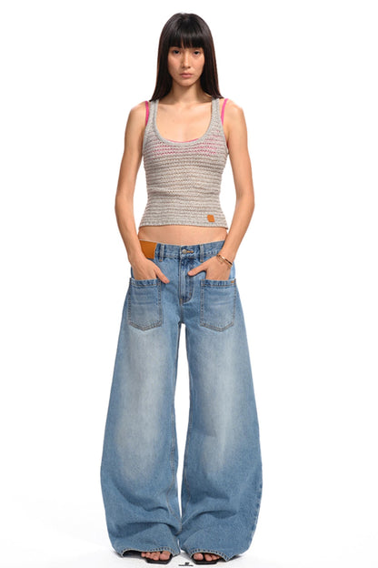 Fishnet Crochet Tank