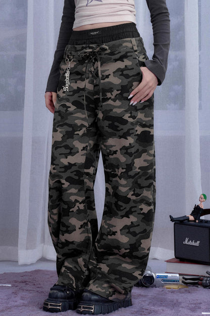 Crotch Covers Camouflage Jeans