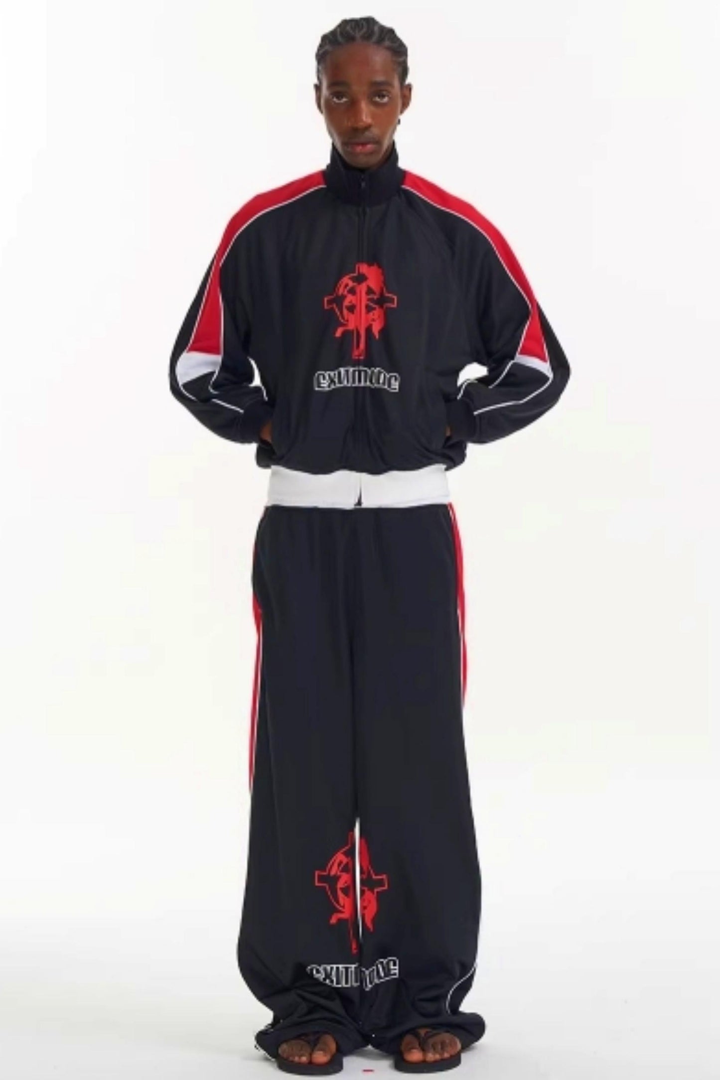 Bedruckte Pferde-Sportjacke