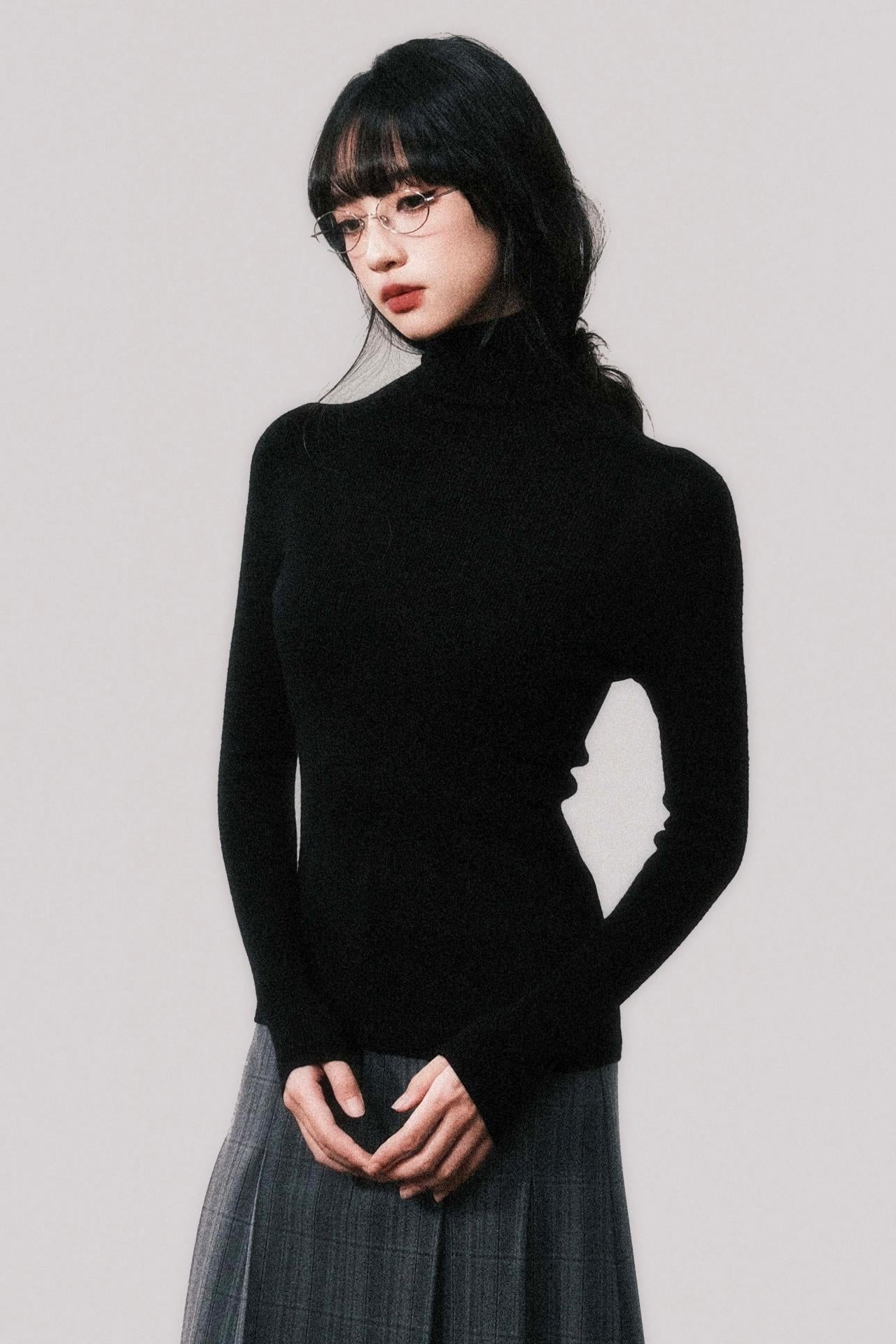 Seamless One Piece Wool Top