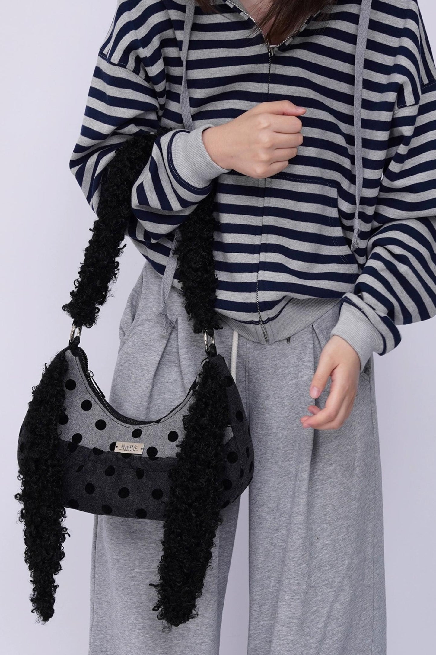 Rabbit Plush Crossbody Bag
