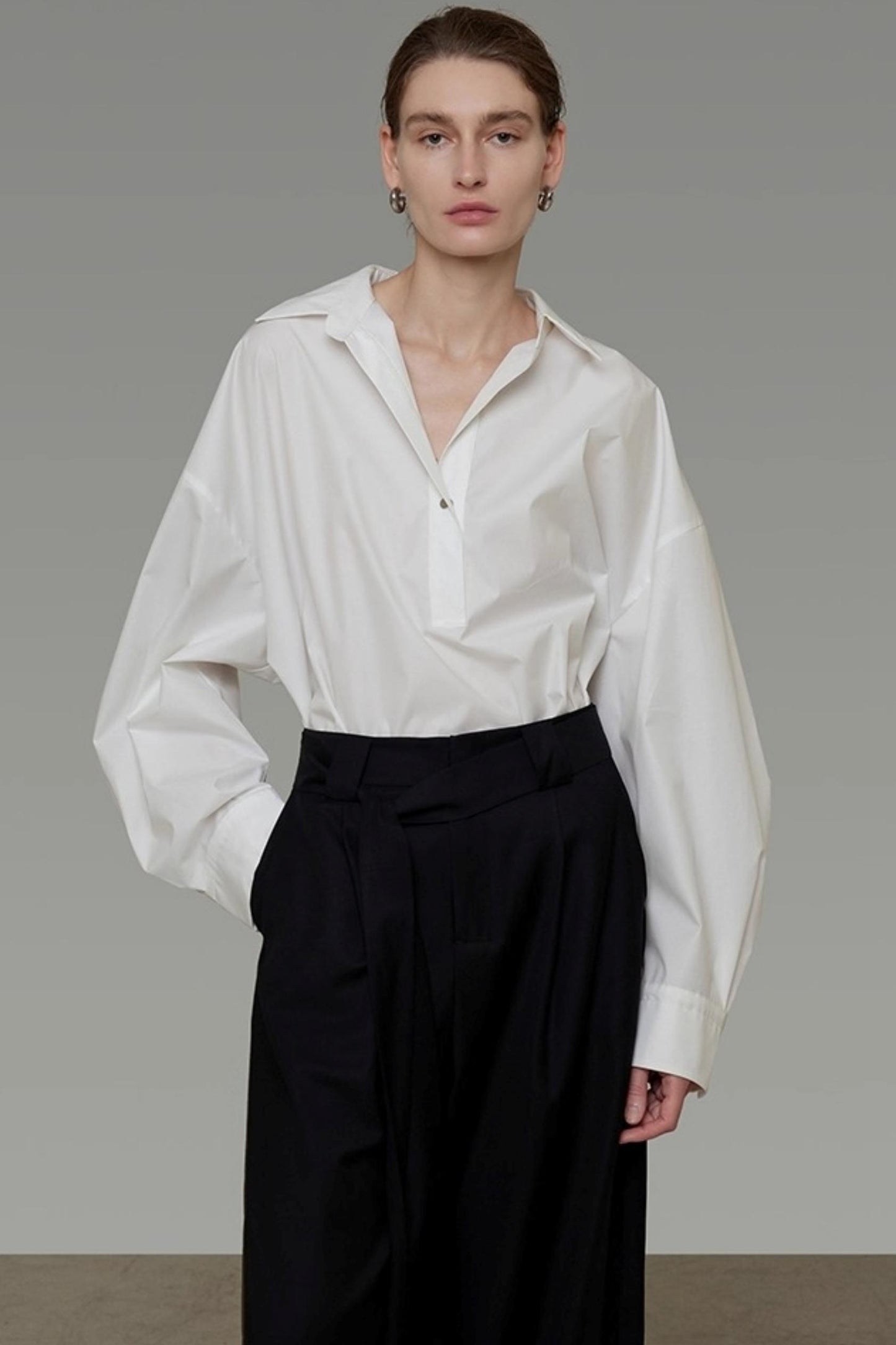 Autumn  High-End V-Neck Shirt