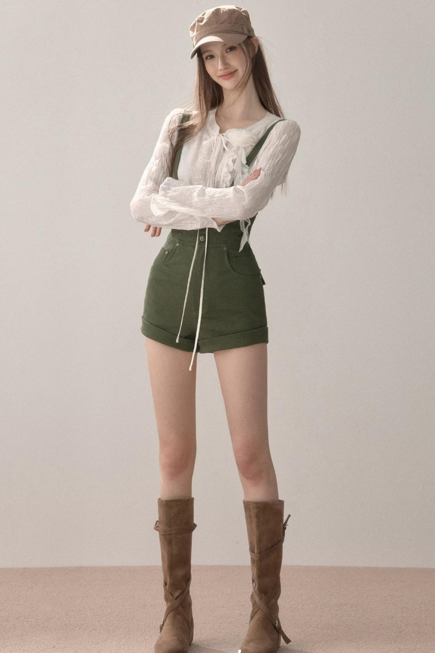 Slim Fit Two-Way Shorts