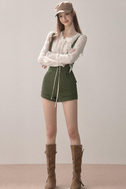 Slim Fit Two-Way Shorts