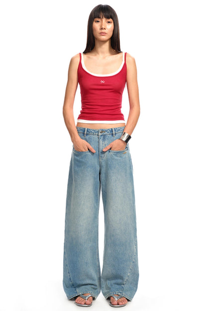 Summer Breeze Denim Trousers