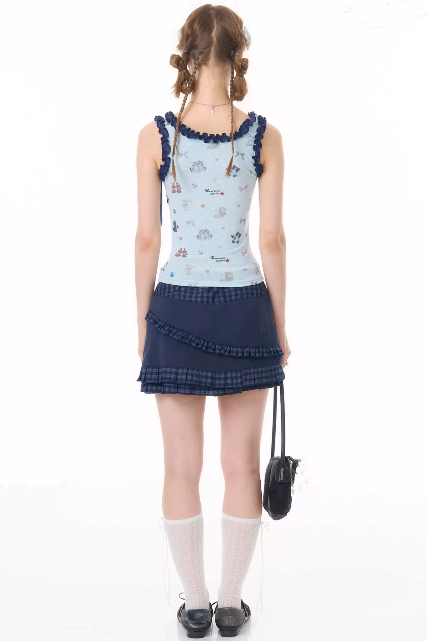 Playful Paradise Ruffled Camisole