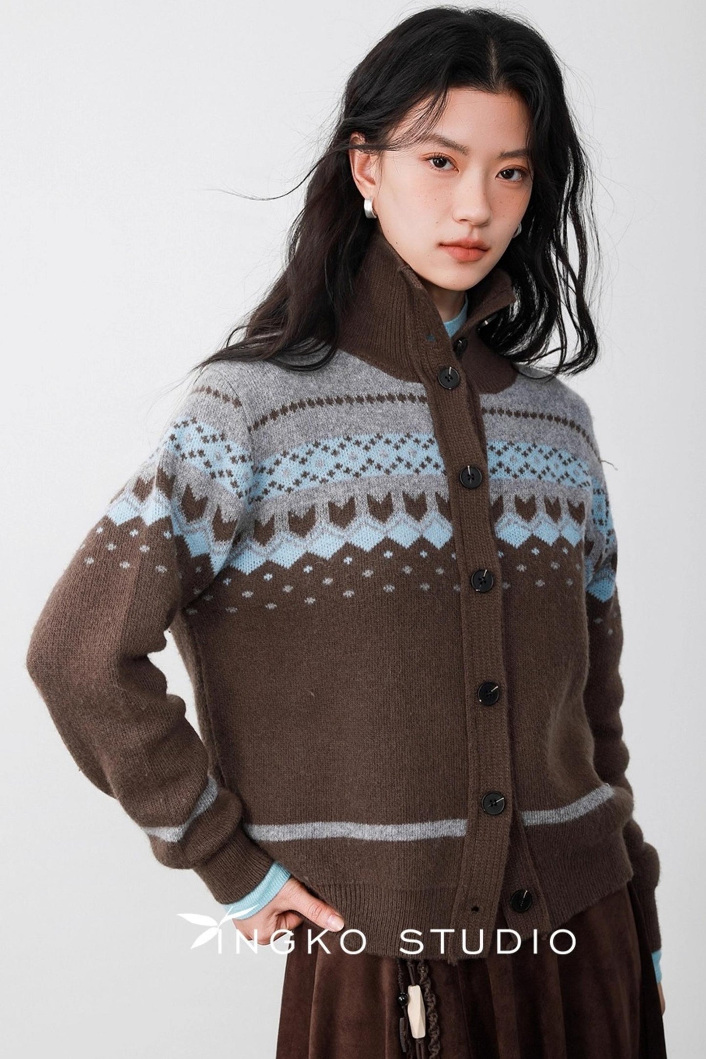 Sea Salt Fair Isle Cardigan